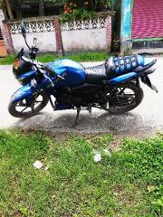 TVS Apache RTR 150 Matt Blue